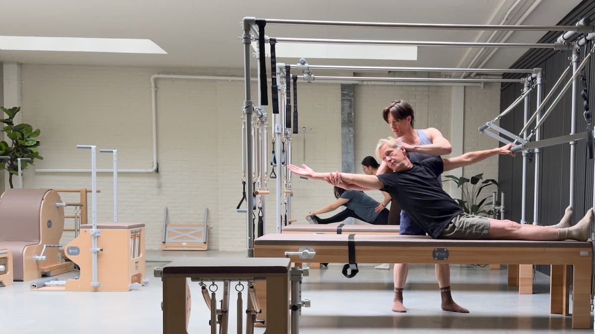 Training op de Cadillac in de open studio van andNow in Amsterdam